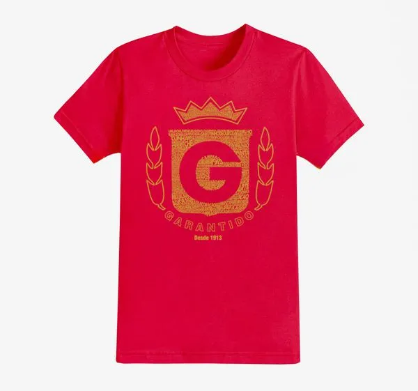 Camisa Q'Boi Garantido Brasão Unissex P (MP)
