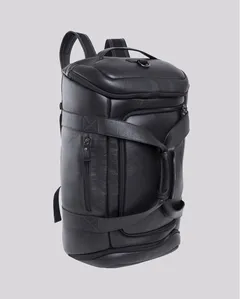 Bolsa Mochila de Viagem em Couro | Rome 5955F PRETO