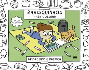 Rabisquinhos Para Colorir: Brigadeiro E Paçoca