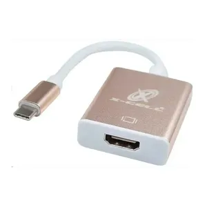 Adaptador Usb C para Hdmi Conversor para Vídeo e Áudio Plug And Play Compatível com Tv Monitor Projetor 2 Flex Adaptador Usb C para Hdmi Conversor para Conectar Notebook Celular e Tablet a Tv e Monitor 2 Flex