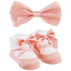 Kit Meia Bebê Pimpolho 2 Peças Rn Rose (MP)