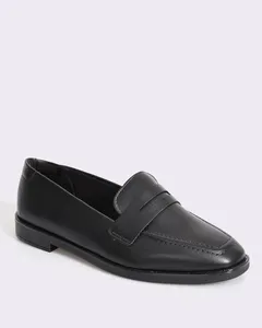 Mocassim Feminino Beira Rio Bico Quadrado Preto 35