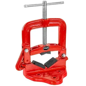 Morsa Para Tubo Fixo 6"" - 10.017 - Somar Morsa Para Tubo Fixo 6" - 10.017 - Somar