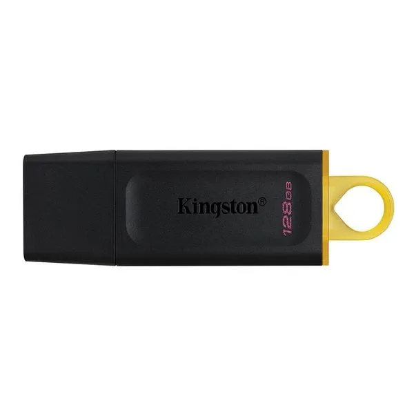 Pen Drive Kingston Exodia 128GB USB 3.2 DTX/128GB Preto/Amarelo