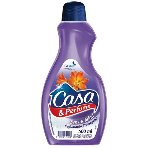 LIMP CASA PERFUME SENSUAL CASA KM 500ML Limpador Sensual Casa&Perfume Casa Km 500ml