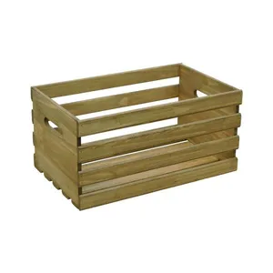 Caixa Hortifruti Malta 40x24x23cm -madeira