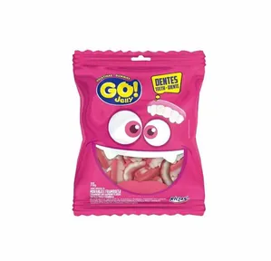 Bala de Gelatina Go Jelly Dentadura com 70g