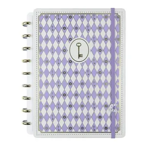 Caderno Inteligente Médio 80 Folhas Isa Akkari Purple Key