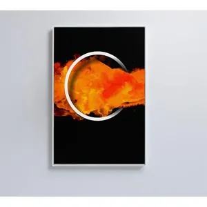 Quadro Circulo Playstation 60x40 Cm Adesivo Fotográfico
