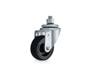 Rodízio giratório leve 2" de polipropileno com rosca GRR 210 PP - ROD-CAR