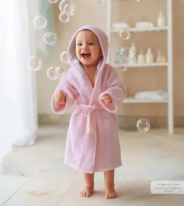 Roupão Ursa Rosa Rosa - 3 - 4 anos