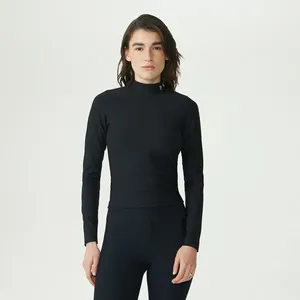 Blusa Manga Longa Fila Gola Alta Workout Flex Feminina G