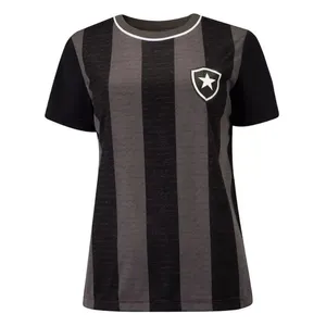 Camisa Feminina Botafogo Braziline Romper Preto P (MP)