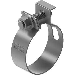 Abraçadeira Tipo Mangote 48mm 56mm Aço Inox 304 Fita 32mm Largura 10 Pçs I04324856 Metalmatrix Ostenvonder
