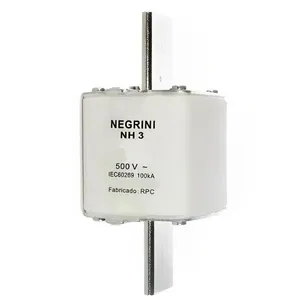 Fusível NH3 400A x 500 Volts - NH-3-400/500 - NEGRINI
