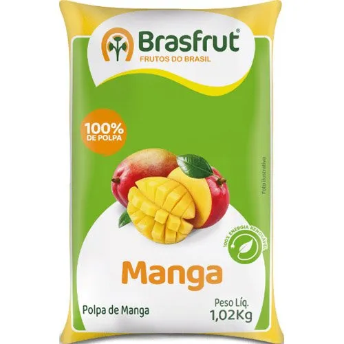 Polpa De Manga Brasfrut 1,02Kg