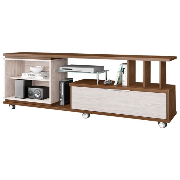 Rack em MDP com 6 Rodízios - Belaflex Lauren