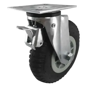 Rodízio Giratório com Capacidade de 100 Kilos GIROA 254 PNK - 125765 - ROD-CAR
