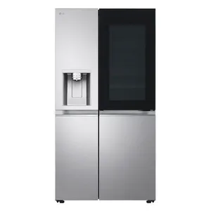 Refrigerador Side By Side LG de 03 Portas Frost Free com 628 Litros InstaView Inox Look - GC-X267GL5
