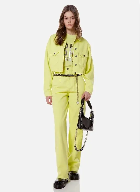 Jaqueta Cropped Lemonade John John Feminina PP