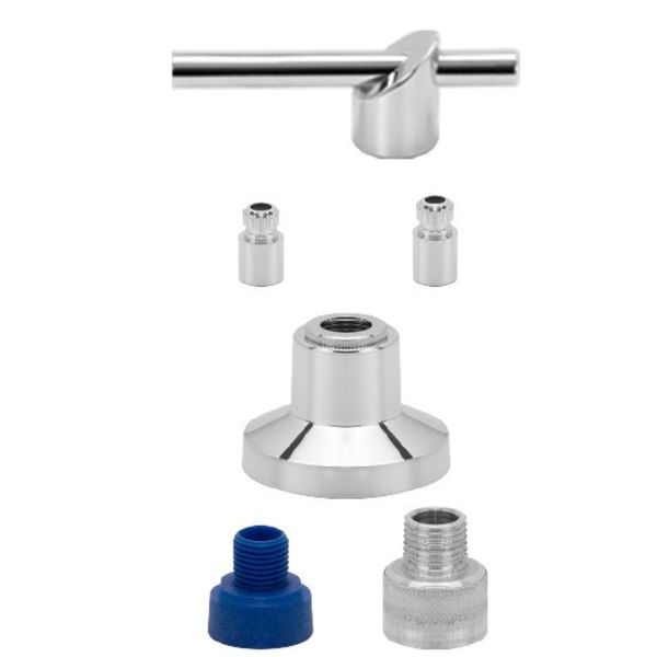 Acabamento Registro Base Universal Gaveta/Pressão 1/2" a 1" C61