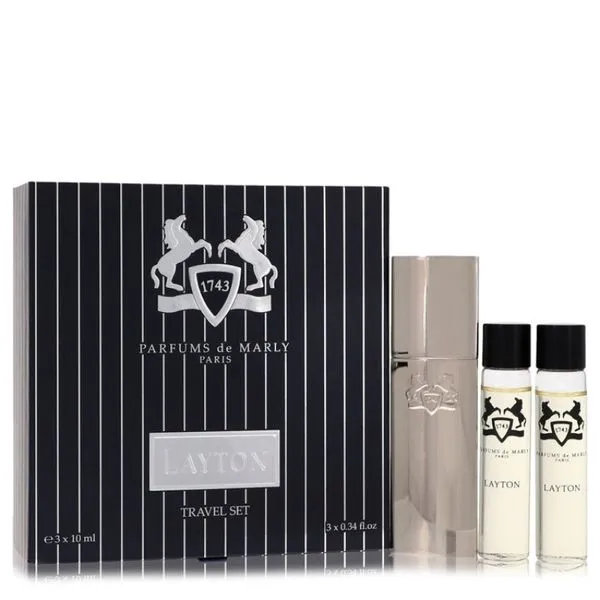Perfume Masculina Layton Royal Essence Parfums De Marly 3 x 10 ML Three Eau De Travel Set