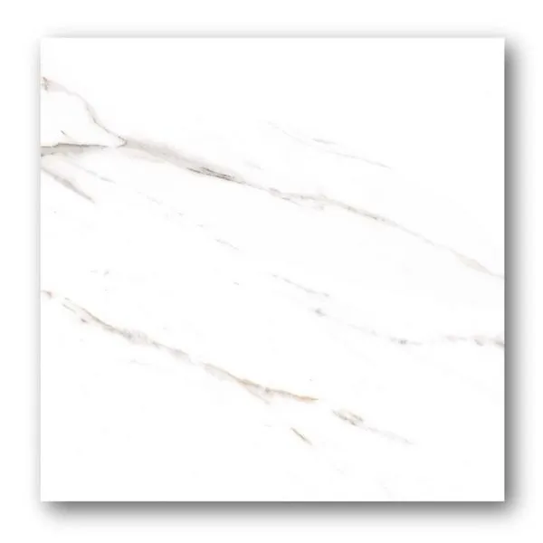 Porcelanato Polido Retificado Tecnogres 58x58cm Calacatta Real Caixa 2,03M² (MP)