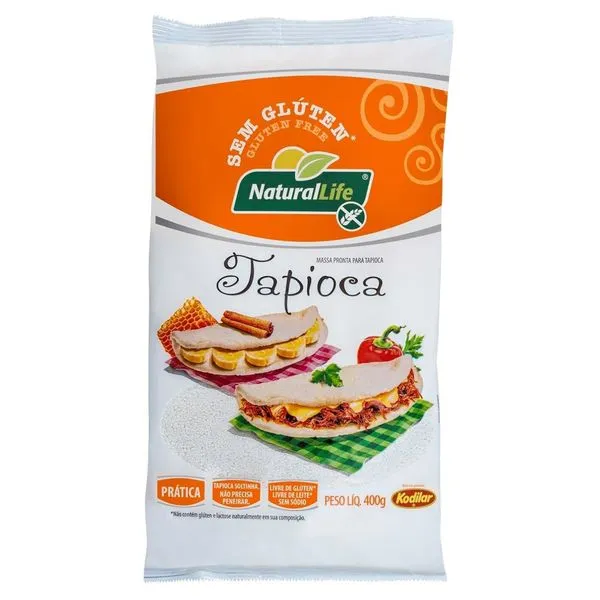Tapioca Natural Life Sem Glúten 400g