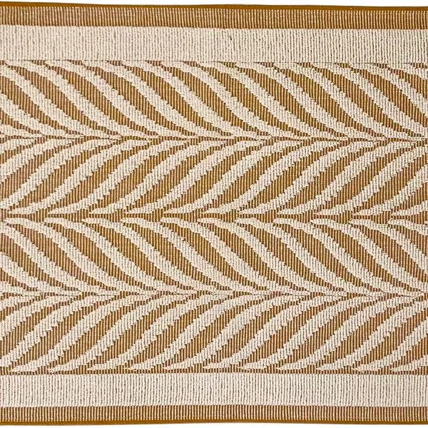 Trilho Passadeira Felpa Amazonas Marrom Claro 50x140cm TRFAMA050140MA3 - Bordartes