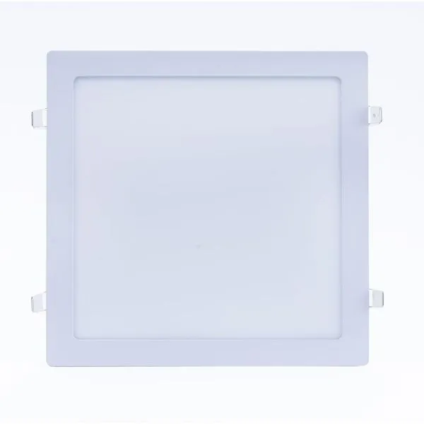 Plafon Led Slim 6w Quadrado Embutir 6500k Branco Frio Bivolt ? Unidade