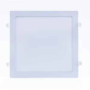Plafon Led Slim 6w Quadrado Embutir 6500k Branco Frio Bivolt ? Unidade