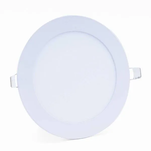 Plafon Led Slim 24w Redondo Embutir 6500k Branco Frio Bivolt - Unidade