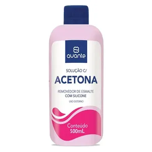 Removedor Esmalte Avante A Base Acetona Rosa 500ml
