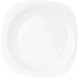 Prato de Vidro Raso Quadrado 27cm Plaza Opaline Duralex