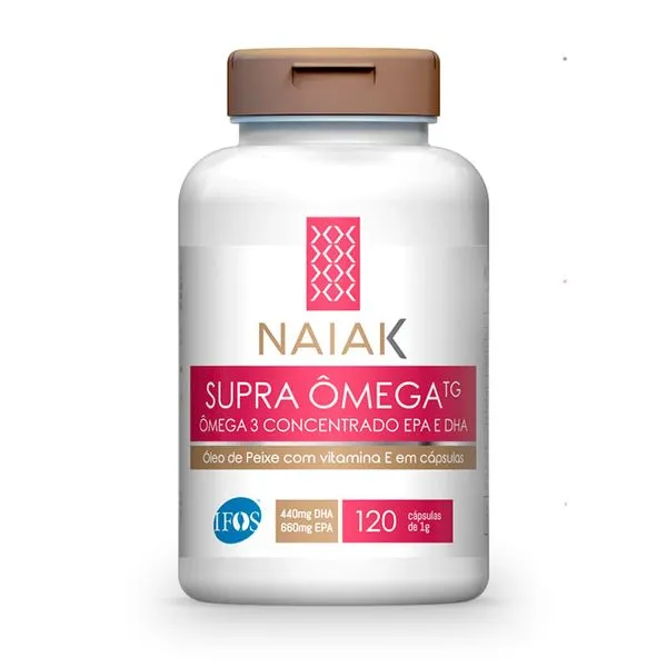 Supra Ômega 3TG 1G 120caps - Naiak