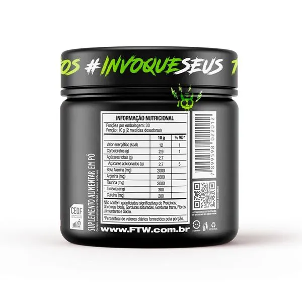 Pre-Workout Algodão Doce Diabo Verde 300g