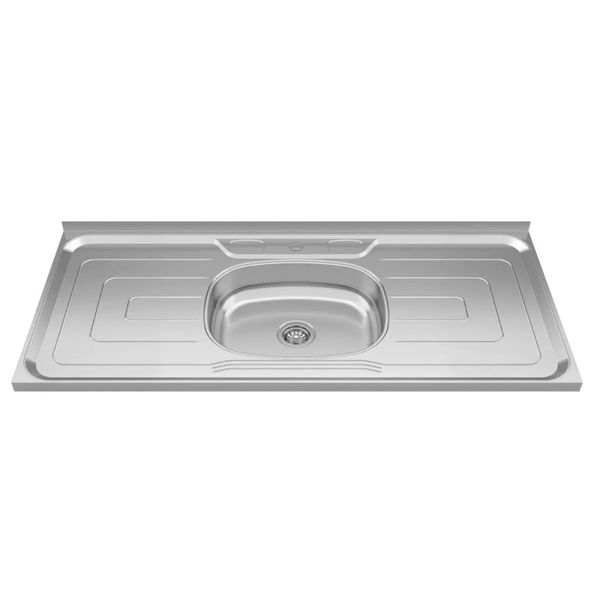 Tampo para Pia Inox 120 cm Duranox | Inox