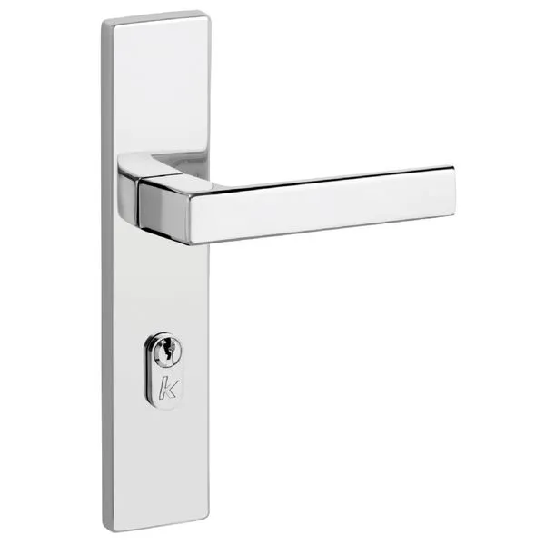 Fechadura Externa 40mm Loft Cromada com Espelho - K13-86/010 - LOCKWELL