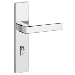 Fechadura Externa 40mm Loft Cromada com Espelho - K13-86/010 - LOCKWELL