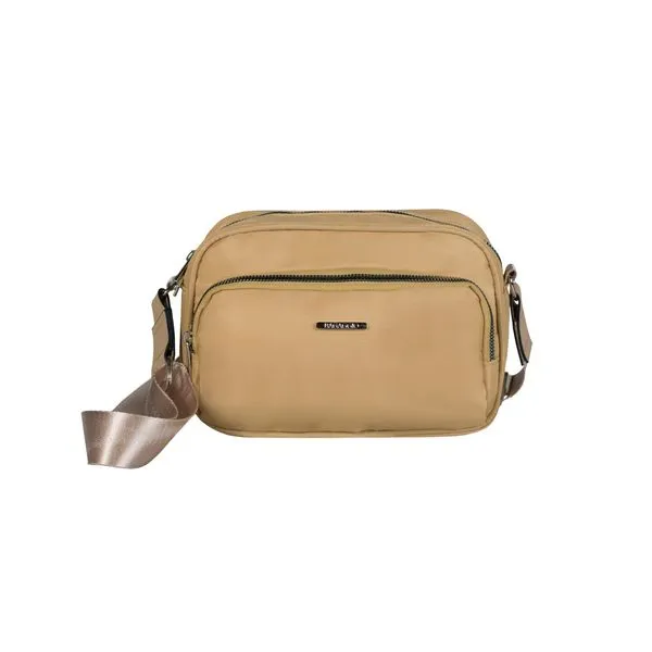 Bolsa Feminina Transversal Alice Bege 0280736611001