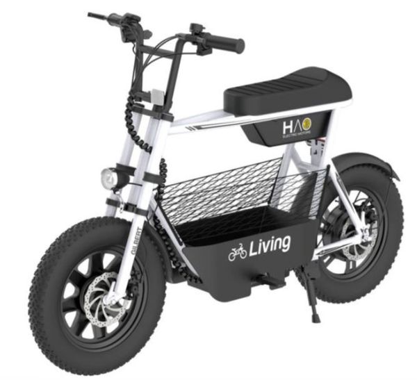 BICICLETA ELETRICA GILBERT BRANCA - MONTADA