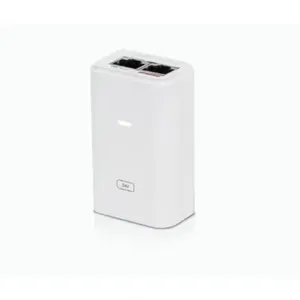 Injetor Poe Fonte POE-24-12W-G-WH 24VDC 12W Alimentacao e Dados no Mesmo Cabo Original Ubiquiti Fonte PoE-24-12W-G-WH 24VDC 12W para Dispositivos de Rede Profissional Ubiquiti