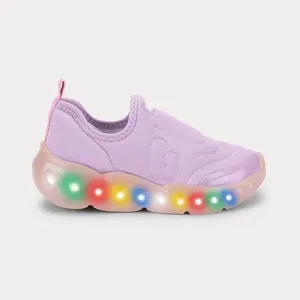 Tênis Infantil de Luz Bibi Roller Celebration 3.0 Lilás 29