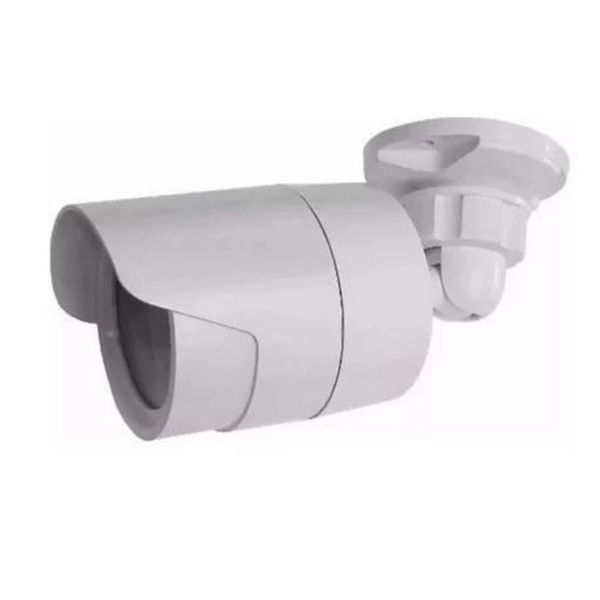 Câmera Falsa Bullet LED Bivolt Pristalme Câmera Falsa Led Bullet Bivolt Branca