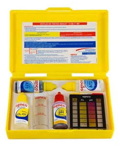 Estojo Teste Para Piscinas 3 Em 1 Genco
