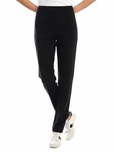 Calça Tricot Reta Feminina PRETO G