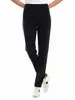 Calça Tricot Reta Feminina PRETO G
