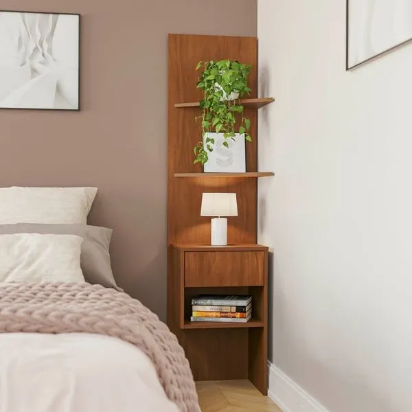 Mesa de Cabeceira Modular Arani CabeCasa MadeiraOriginals Cinamomo
