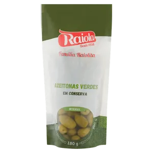 Azeitonas Verdes Raiola Inteiras 180g