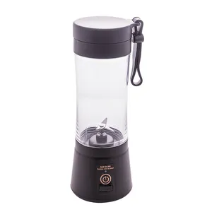 Mixer Portátil com Entrada USB, 8x22,5cm, Aço Inox e Plástico, Preto - 45060
